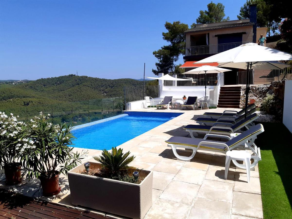 Villa Mur - Espectacular Villa Cerca De Sitges Y Bcn Olivella Esterno foto