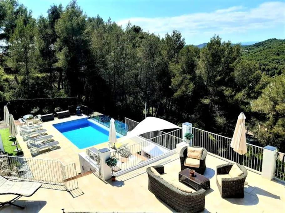 Villa Mur - Espectacular Villa Cerca De Sitges Y Bcn Olivella Esterno foto
