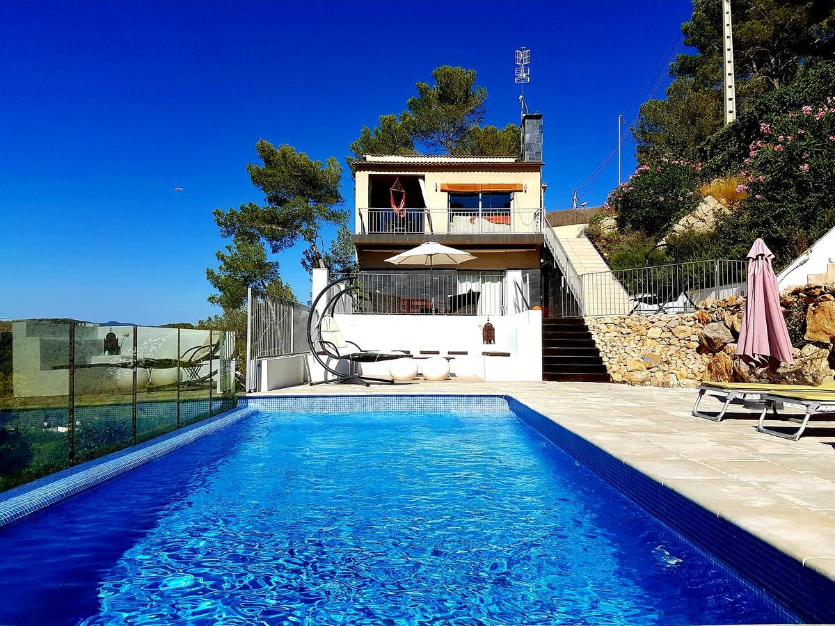 Villa Mur - Espectacular Villa Cerca De Sitges Y Bcn Olivella Esterno foto